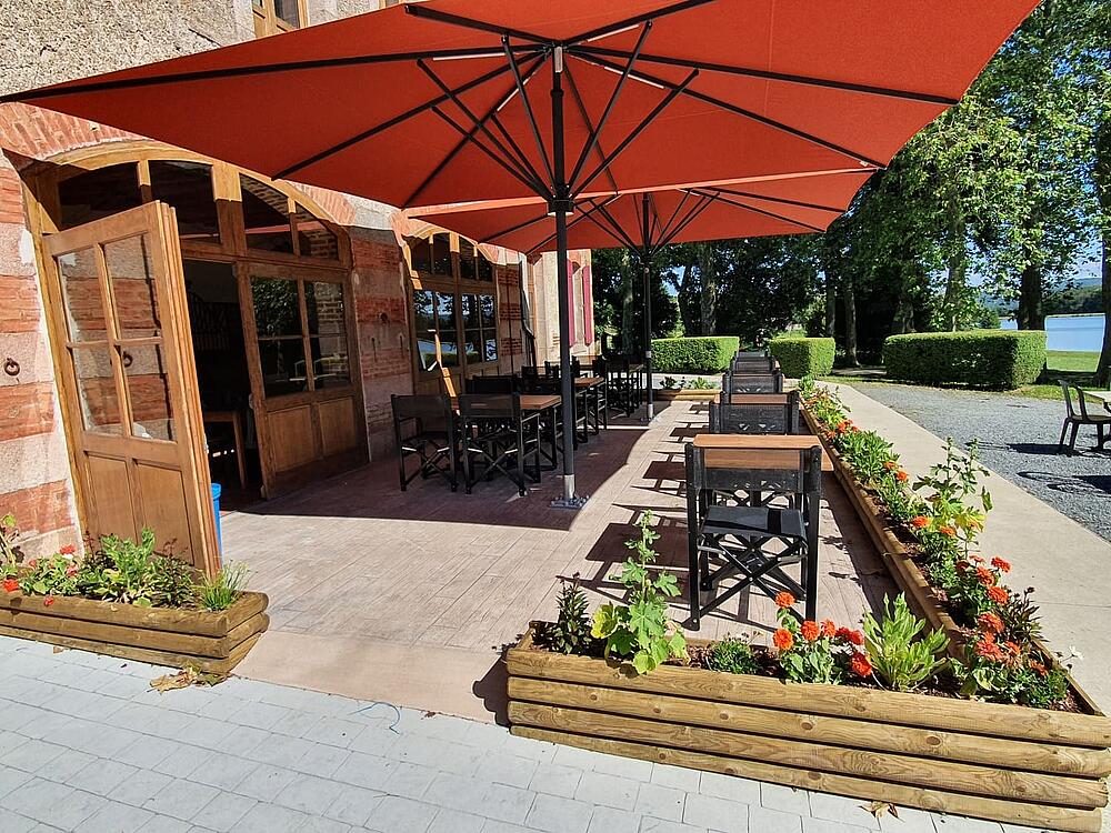 Campingplatz Castel Camping Château de Poinsouze BOUSSAC - BOURG Neu-Aquitanien 20