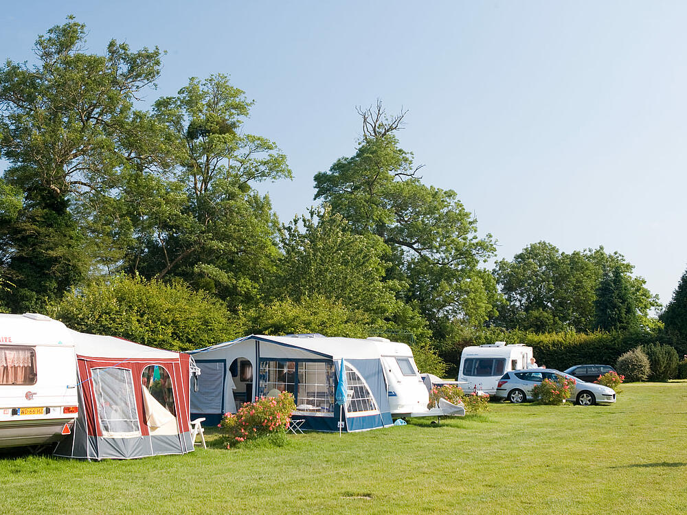 Campingplatz Castel Camping Château de Martragny Martragny Normandie 2