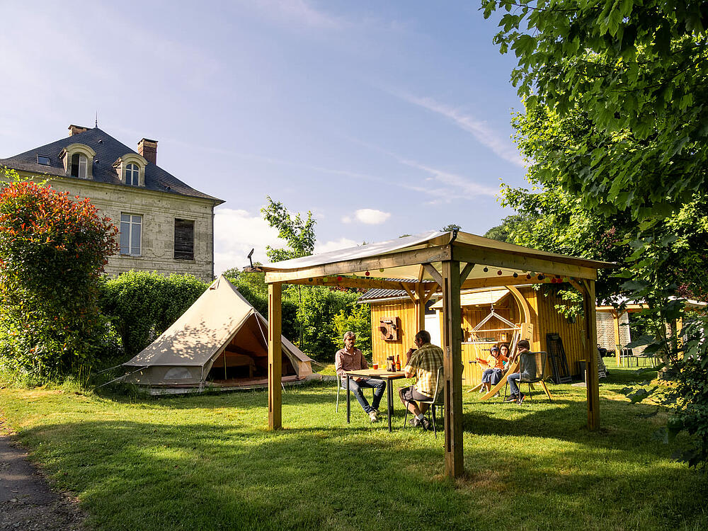 Campingplatz Castel Camping Le Brévedent Le Brévedent Normandie 0