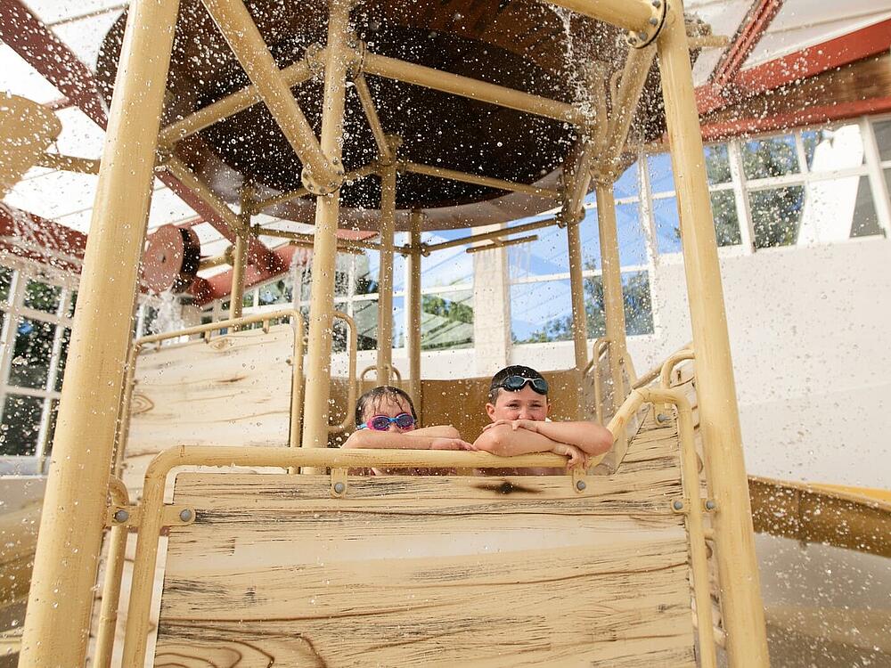 Campingplatz Castel Camping Château de Lez-Eaux Saint Pair sur mer Normandie 8