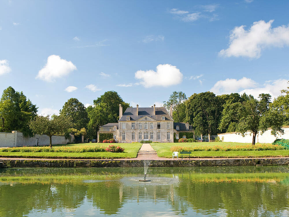 Campingplatz Castel Camping Château de Martragny Martragny Normandie 8