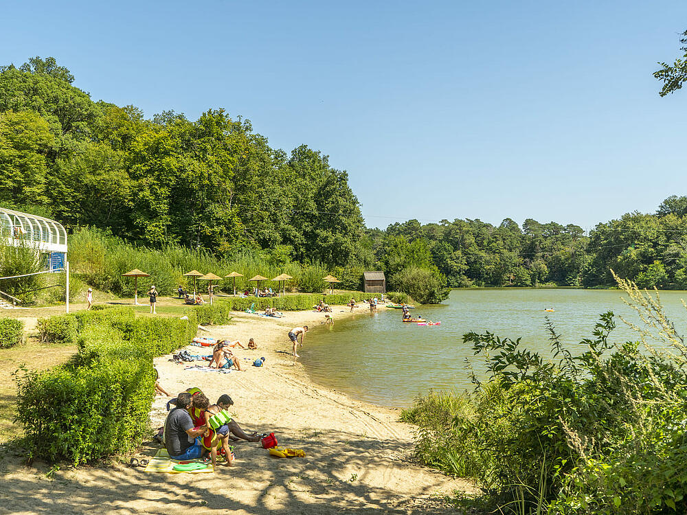 Campingplatz Castel Camping Parc de Fierbois Sainte Catherine de Fierbois Zentrum-Loiretal 17