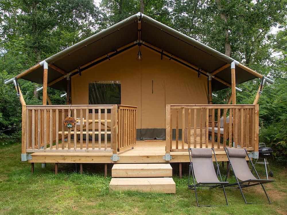 Campingplatz Castel Camping Château de Chanteloup SILLE-LE-PHILIPPE Pays de la Loire 5