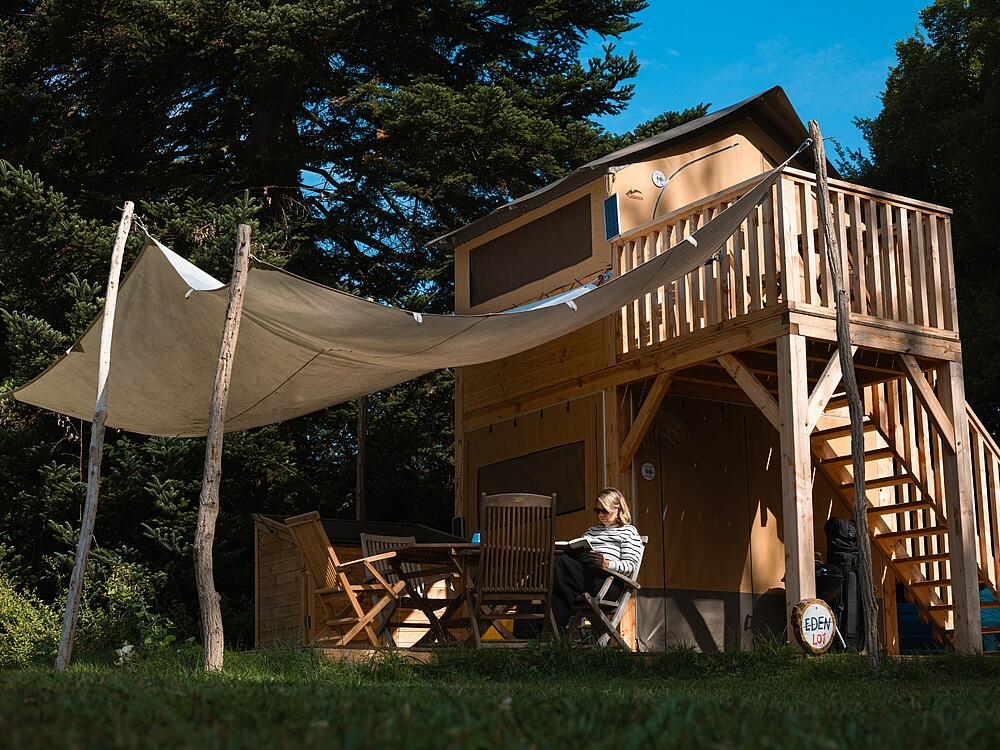 Campingplatz Castel Camping Château de Chanteloup SILLE-LE-PHILIPPE Pays de la Loire 7