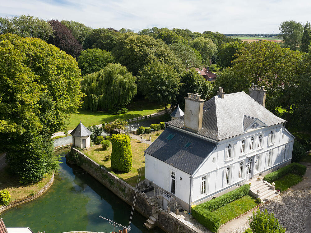 Campingplatz Castel Camping Domaine de La Bien-Assise Guines Nordfrankreich 0