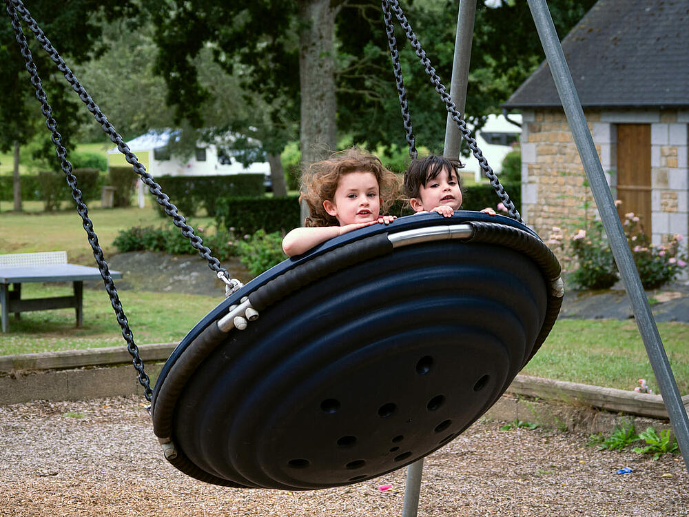 Campingplatz Castel Camping Château de Lez-Eaux Saint Pair sur mer Normandie 13