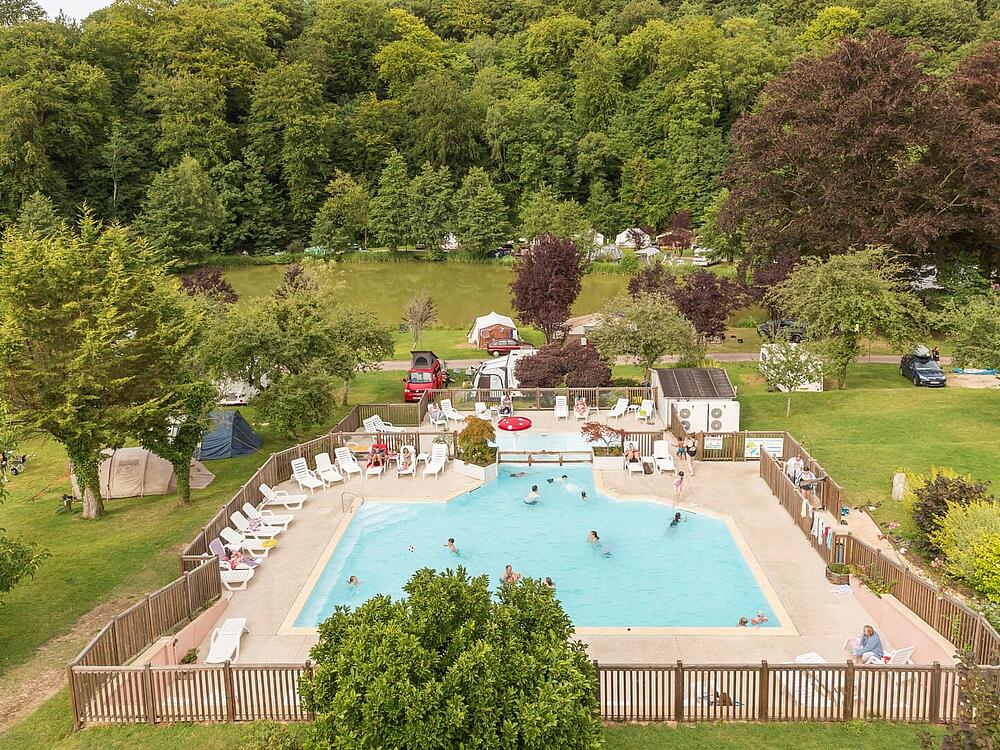 Campingplatz Castel Camping Le Brévedent Le Brévedent Normandie 1