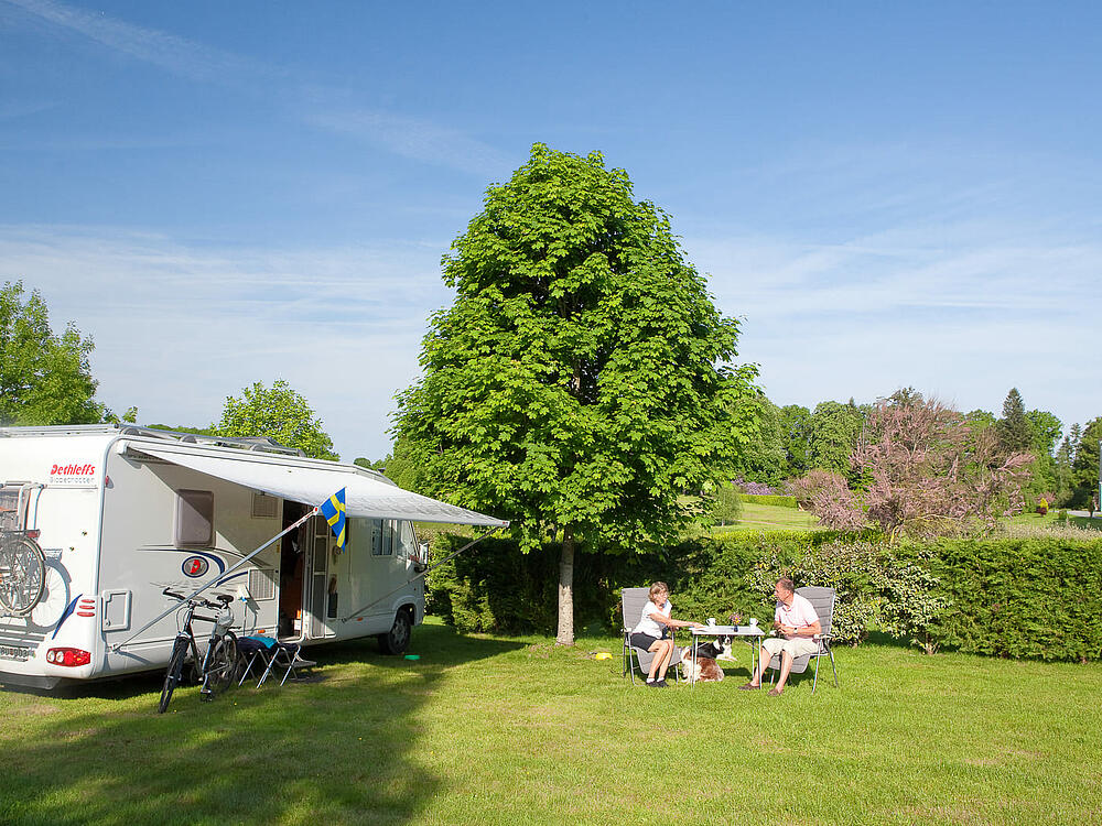 Campingplatz Castel Camping Château de Poinsouze BOUSSAC - BOURG Neu-Aquitanien 5