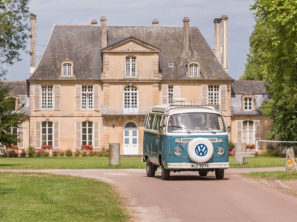 Campingplatz Castel Camping Château de Martragny Martragny Normandie 3
