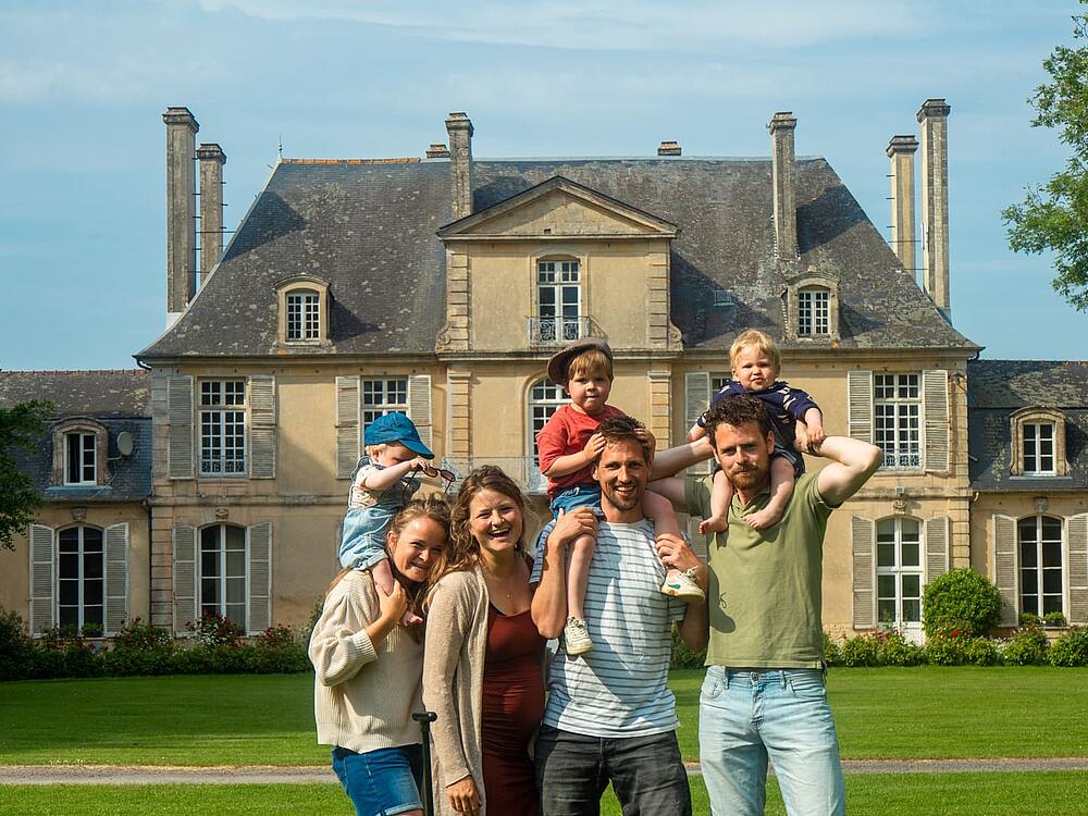 Campingplatz Castel Camping Château de Martragny Martragny Normandie 15