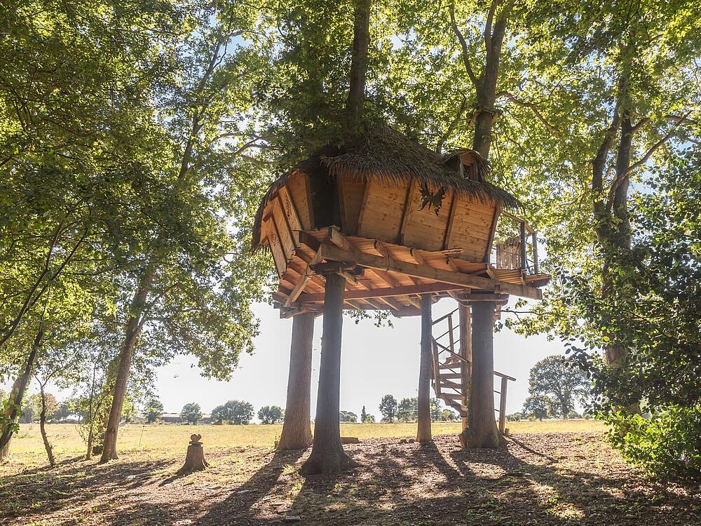 Campingplatz Castel Camping Château de Lez-Eaux Saint Pair sur mer Normandie 4