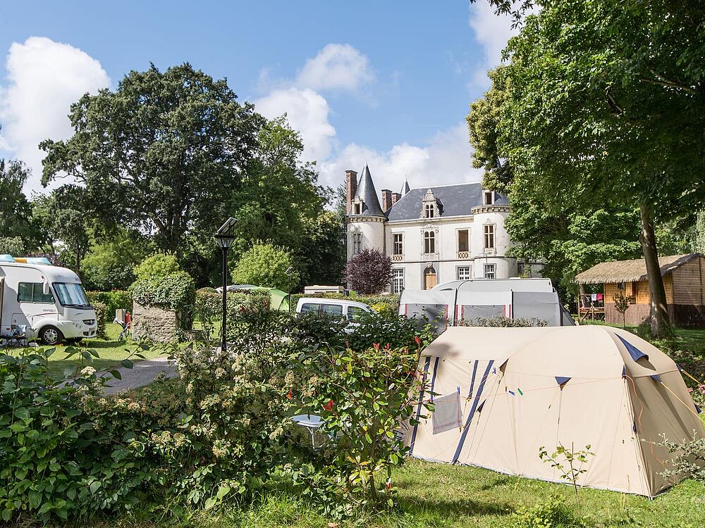 Campingplatz Castel Camping Domaine de la Ville Huchet SAINT MALO Bretagne 0