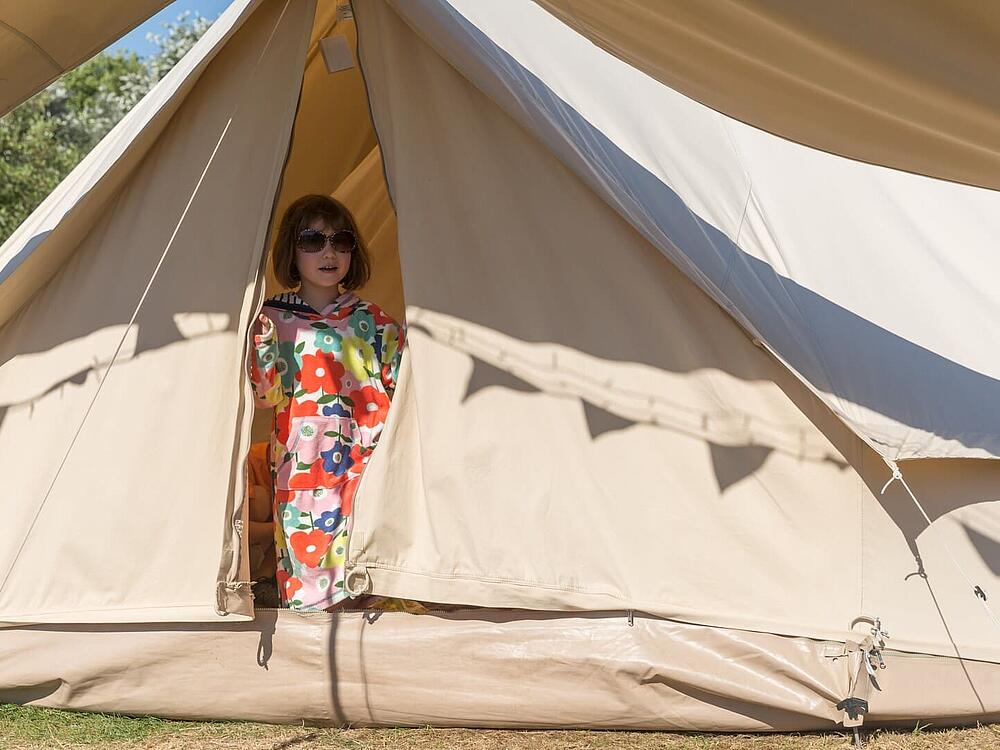 Campingplatz Castel Camping Château de Lez-Eaux Saint Pair sur mer Normandie 18