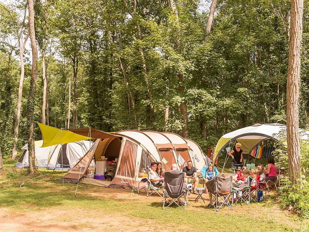 Campingplatz Castel Camping Château de Chanteloup SILLE-LE-PHILIPPE Pays de la Loire 4