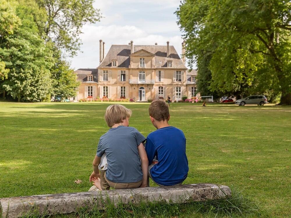 Campingplatz Castel Camping Château de Martragny Martragny Normandie 4