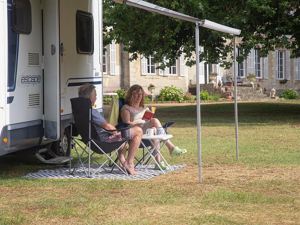 Campingplatz Castel Camping Château de Chanteloup SILLE-LE-PHILIPPE Pays de la Loire 8