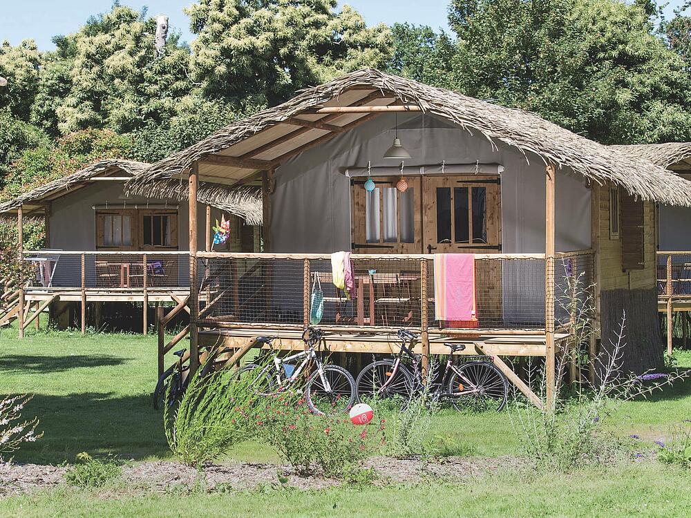 Campingplatz Castel Camping Domaine de la Ville Huchet SAINT MALO Bretagne 9