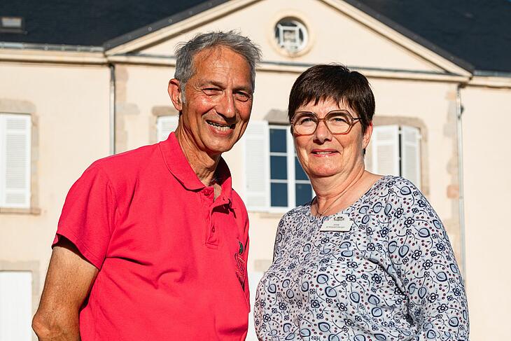 les propriétaires du camping la Garangeoire