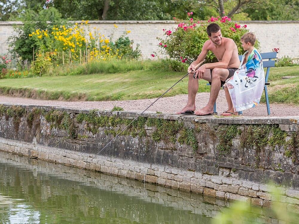 Campingplatz Castel Camping Château de Martragny Martragny Normandie 13