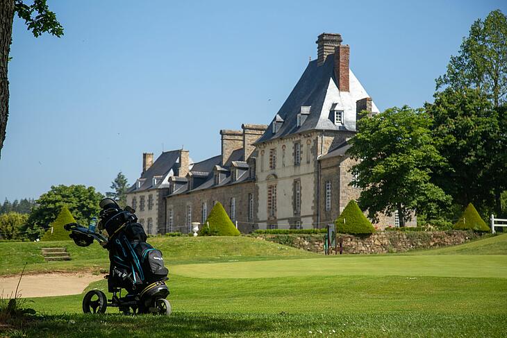 Le golf du camping du domaine des Ormes, en Bretagne