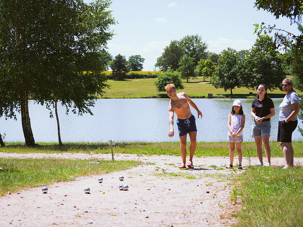 Campingplatz Castel Camping Château de Poinsouze BOUSSAC - BOURG Neu-Aquitanien 7