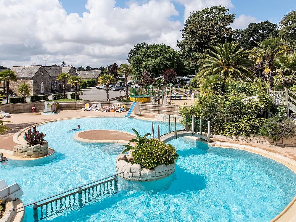 Campingplatz Castel Camping Domaine de la Ville Huchet SAINT MALO Bretagne 5