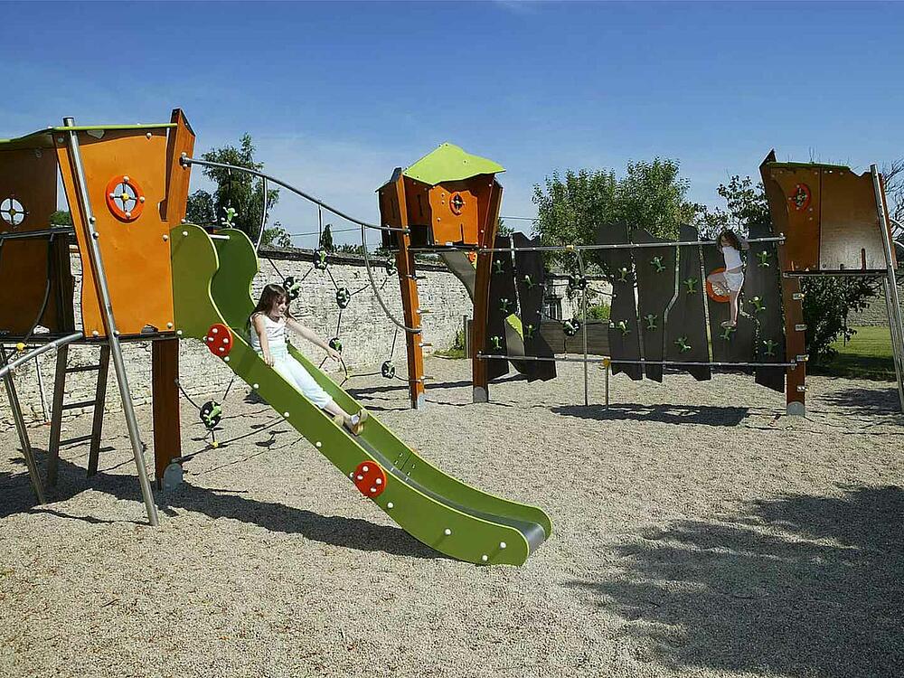 Campingplatz Castel Camping Château de Martragny Martragny Normandie 14