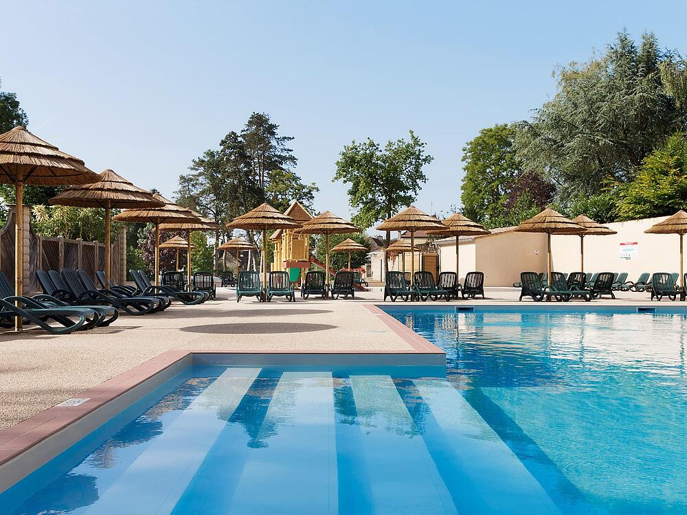 Campingplatz Castel Camping Château de L'Epervière Gigny-sur-Saône Burgund und Freigrafschaft 13