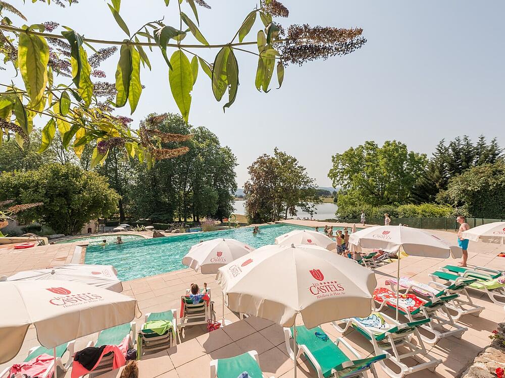 Campingplatz Castel Camping Château de Poinsouze BOUSSAC - BOURG Neu-Aquitanien 13