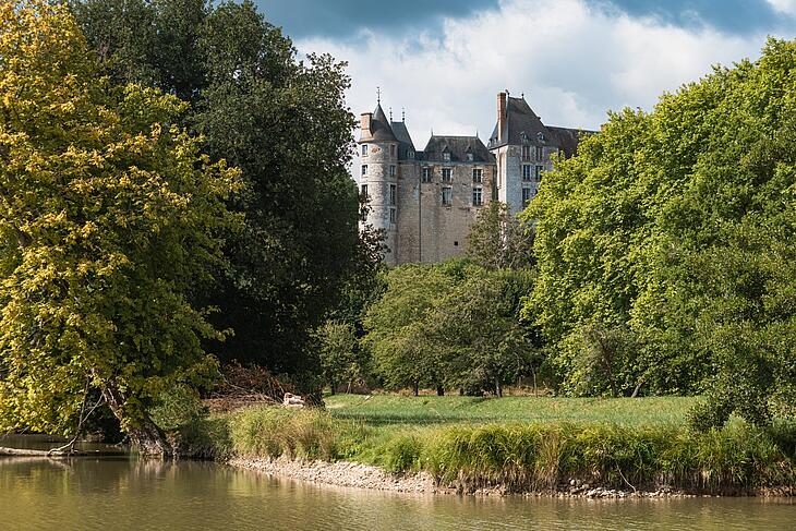 Le château de Saint-Brisson, dans le Loiret