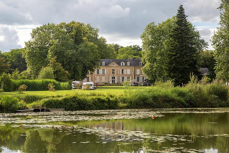 vue panoramique du camping de Chanteloup
